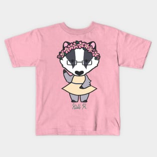 Spring Badger Kids T-Shirt